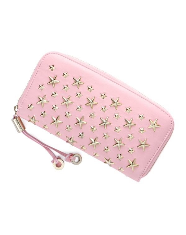 2016新作 JIMMY CHOO(ジミーチュウコピー) ラウンドファスナー長財布
